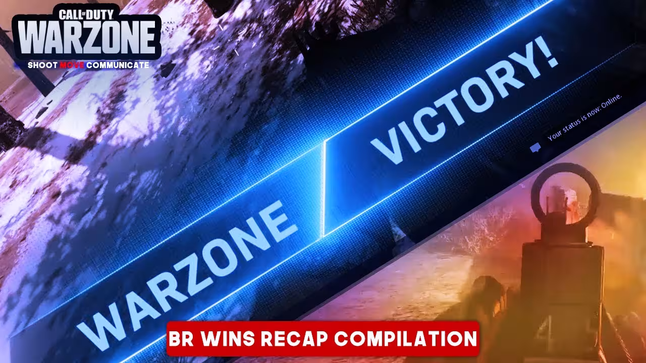 BR WINS RECAP COMPILATION COD MW Warzone