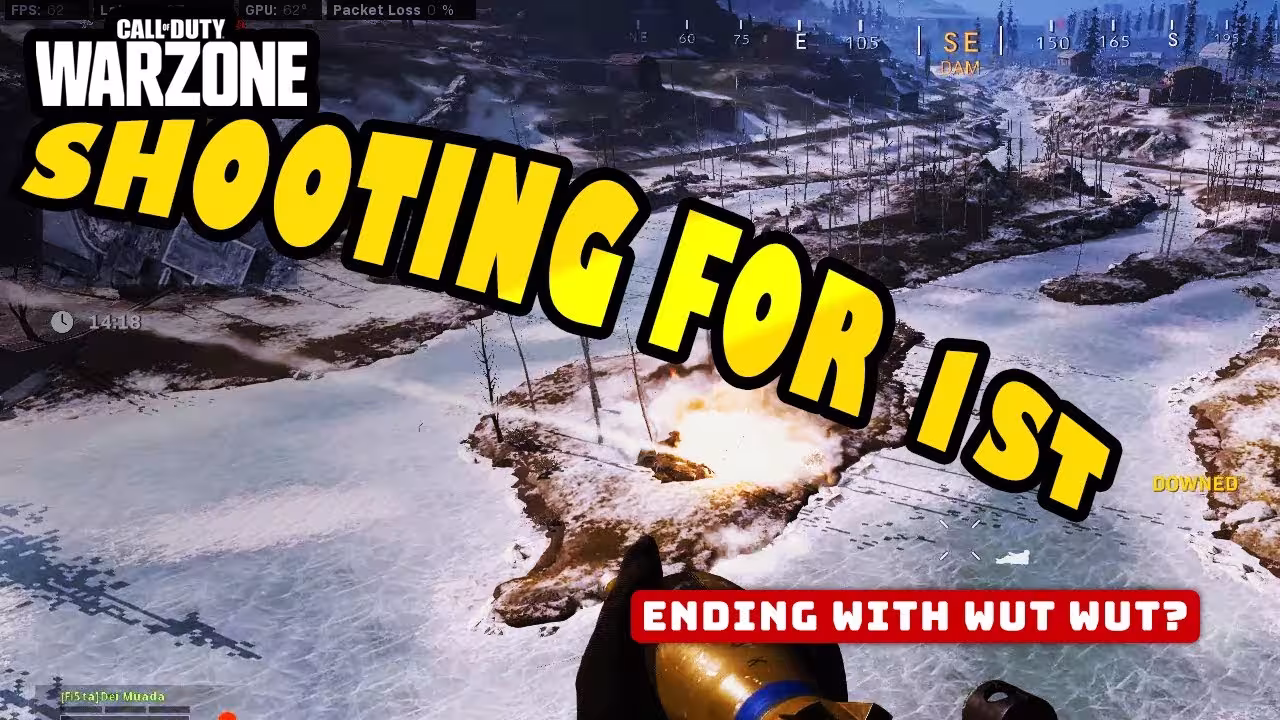 Shooting for 1st COD Warzone WUT WUT